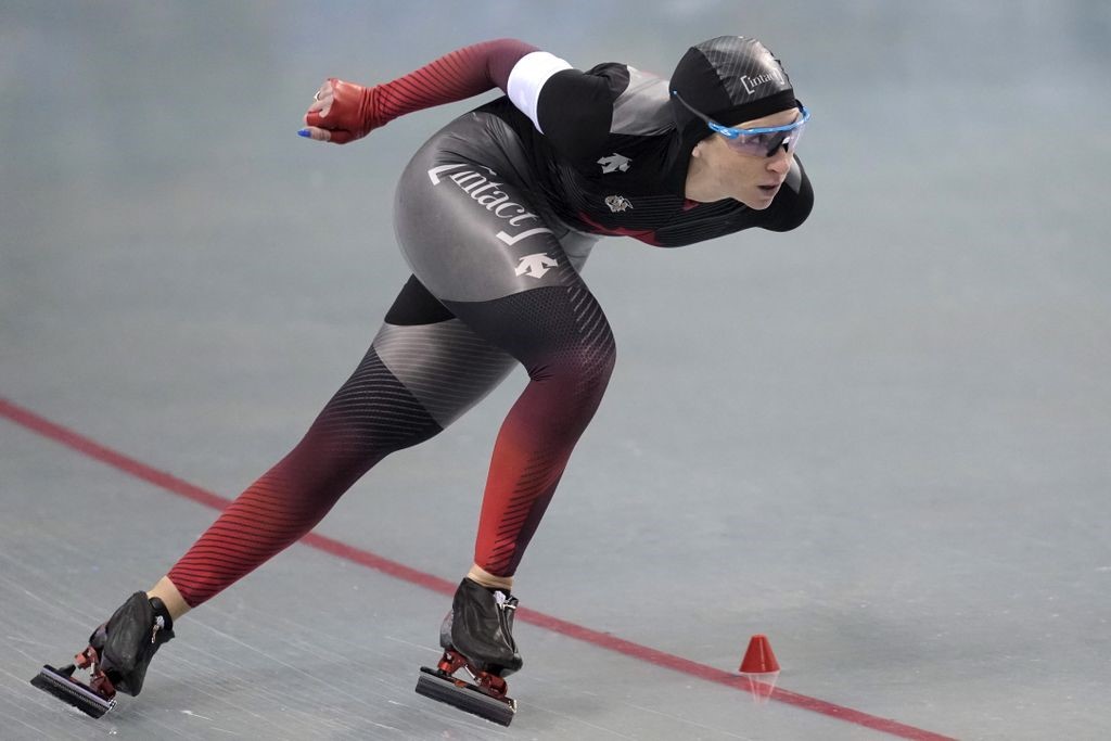 ایوانی بلوندین. اسکیت باز سرعت کانادایی