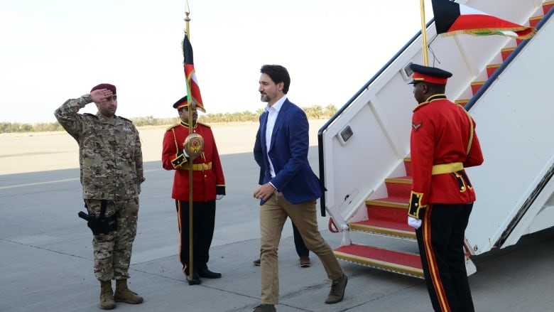 قدردانی ترودو از نیروهای کانادایی در کویت