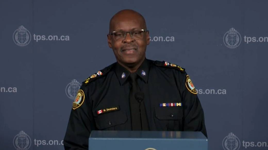 مارک ساندرز، رئیس پلیس تورنتو