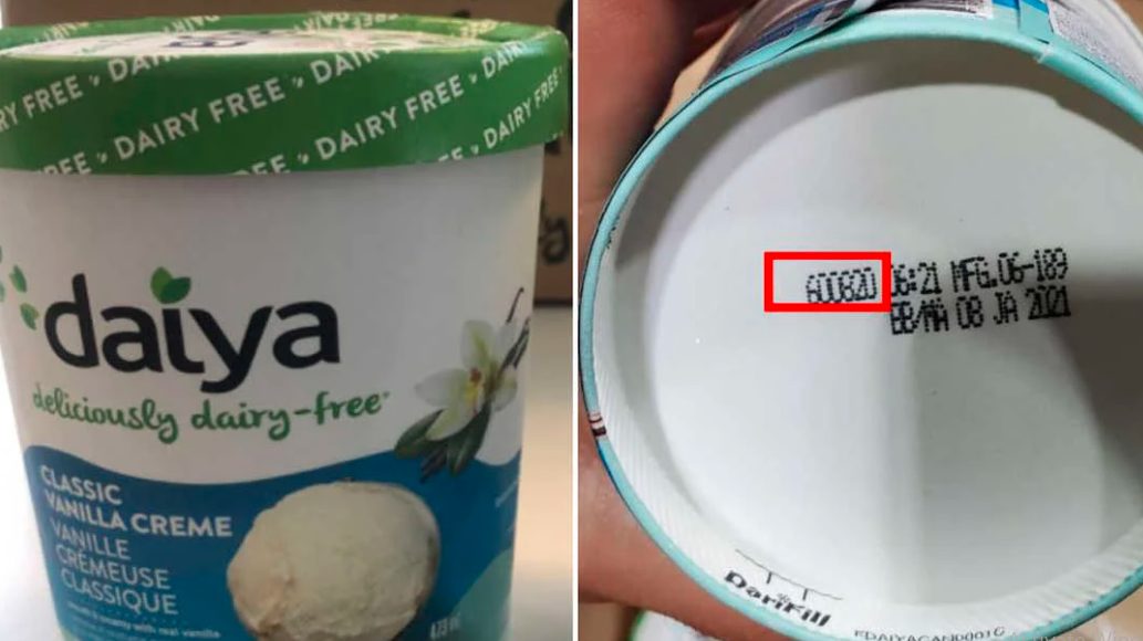 بستنی بدون لبنیات Daiya