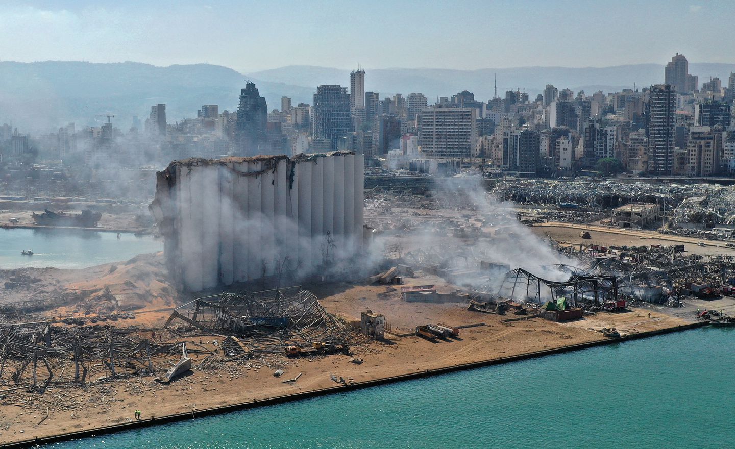 بیروت بعد از حادثه انفجار-کمک کانادا به دولت لبنان