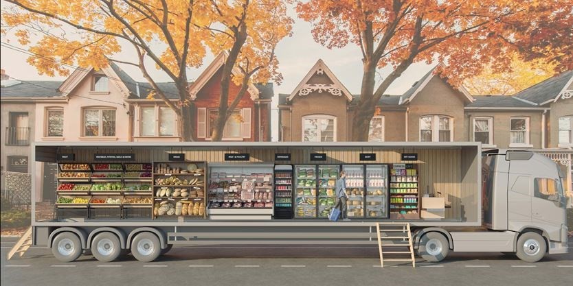 مغازه‌های سیار در تورنتو