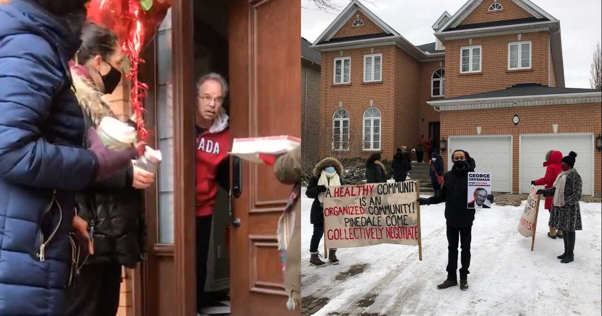 مستاجران معترض سوسک هدیه میدهند