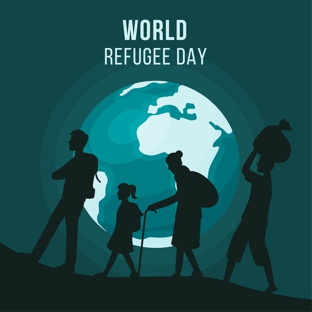پوستر روز جهانی پناهجویان