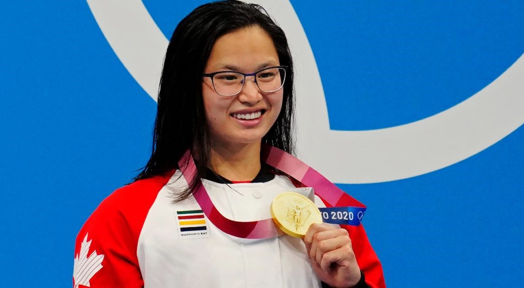 شناگر کانادایی برنده مدال طلای المپیک