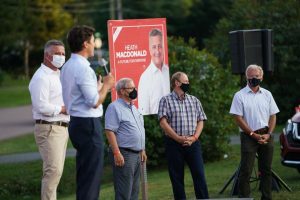 کارزار انتخاباتی ترودو در آتلانتیک