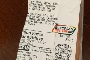 European Butcher Brand Bacon