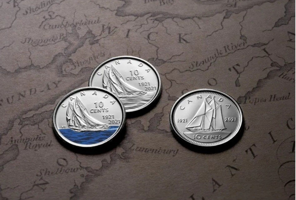 سکه 10 سنتی جدید کانادا