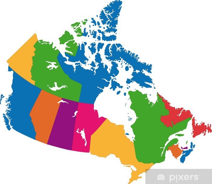 تعداد مبتلایان کرونا در استان‌ها و قلمروهای کانادا
