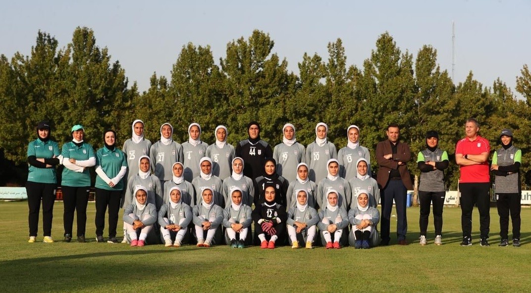بازیکنان تیم ملی فوتبال زنان ایران