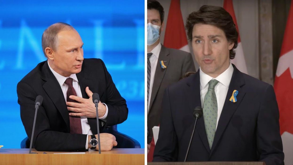 نخست وزیر کانادا و نخست وزیر روسیه