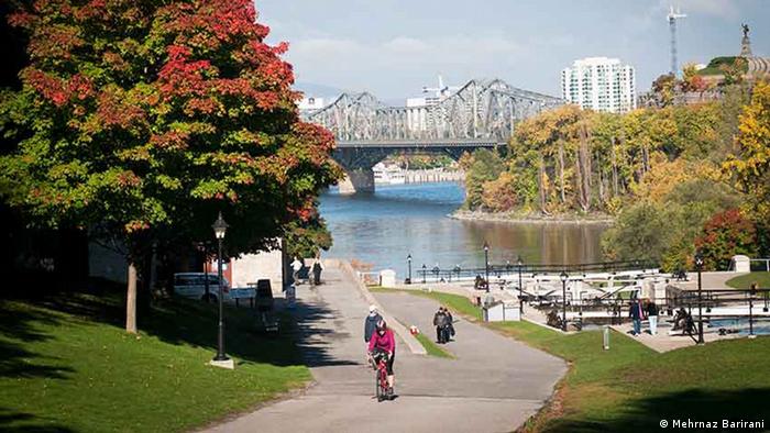 مسیر رودخانۀ اتاوا با دوچرخه