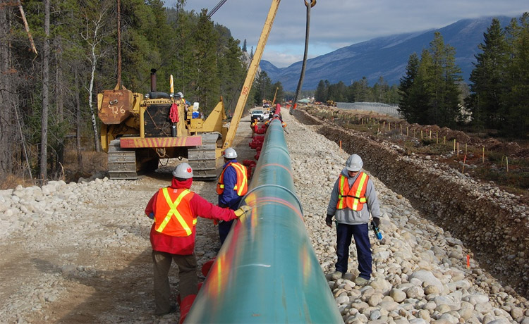 در سال ۲۰۱۸، دولت کانادا خط لوله Trans Mountain و پروژه توسعه آن را به مبلغ ۴.۵ میلیارد دلار کانادا از Kinder Morgan Canada در تلاش برای سه برابر کردن صادرات نفت خام از آلبرتا به مشتریان خارج از کشور خریداری کرد.