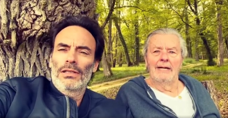 آلن دلون و پسرش