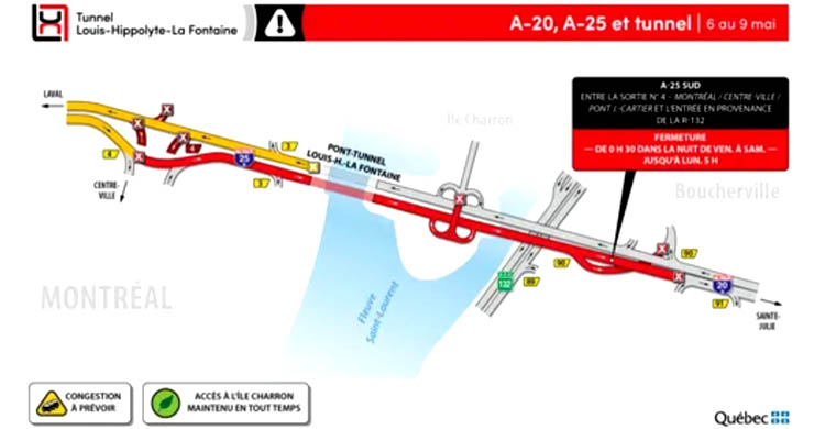 مسدود شدن بزرگراه