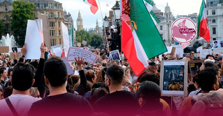 تجمع در لندن برای حمایت از تغییرات در ایران