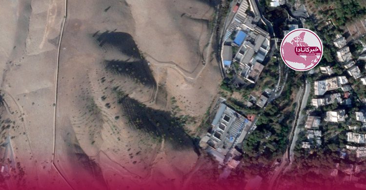 میزان تخریب زندان اوین در عکس‌های هوایی